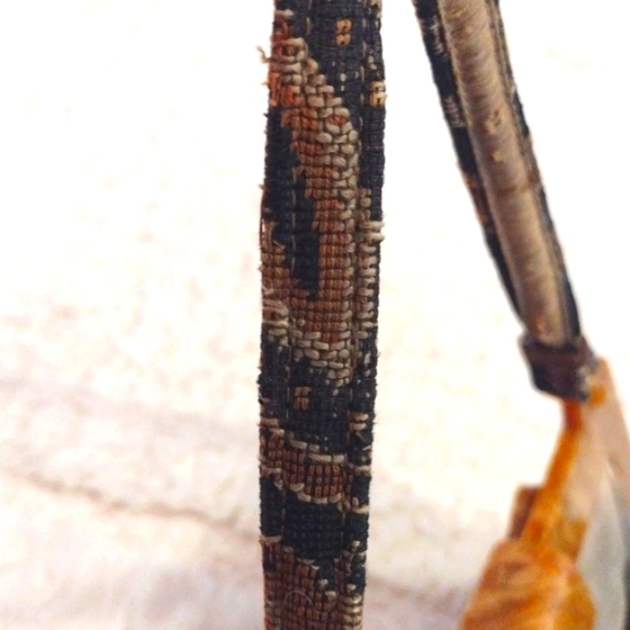 Vintage Floral Carpet Tapestry Handbag Purse - Picture 5 of 11